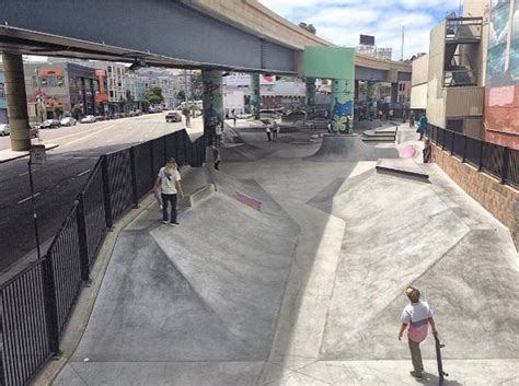 San Francisco UN Plaza transforms into skateboarding park